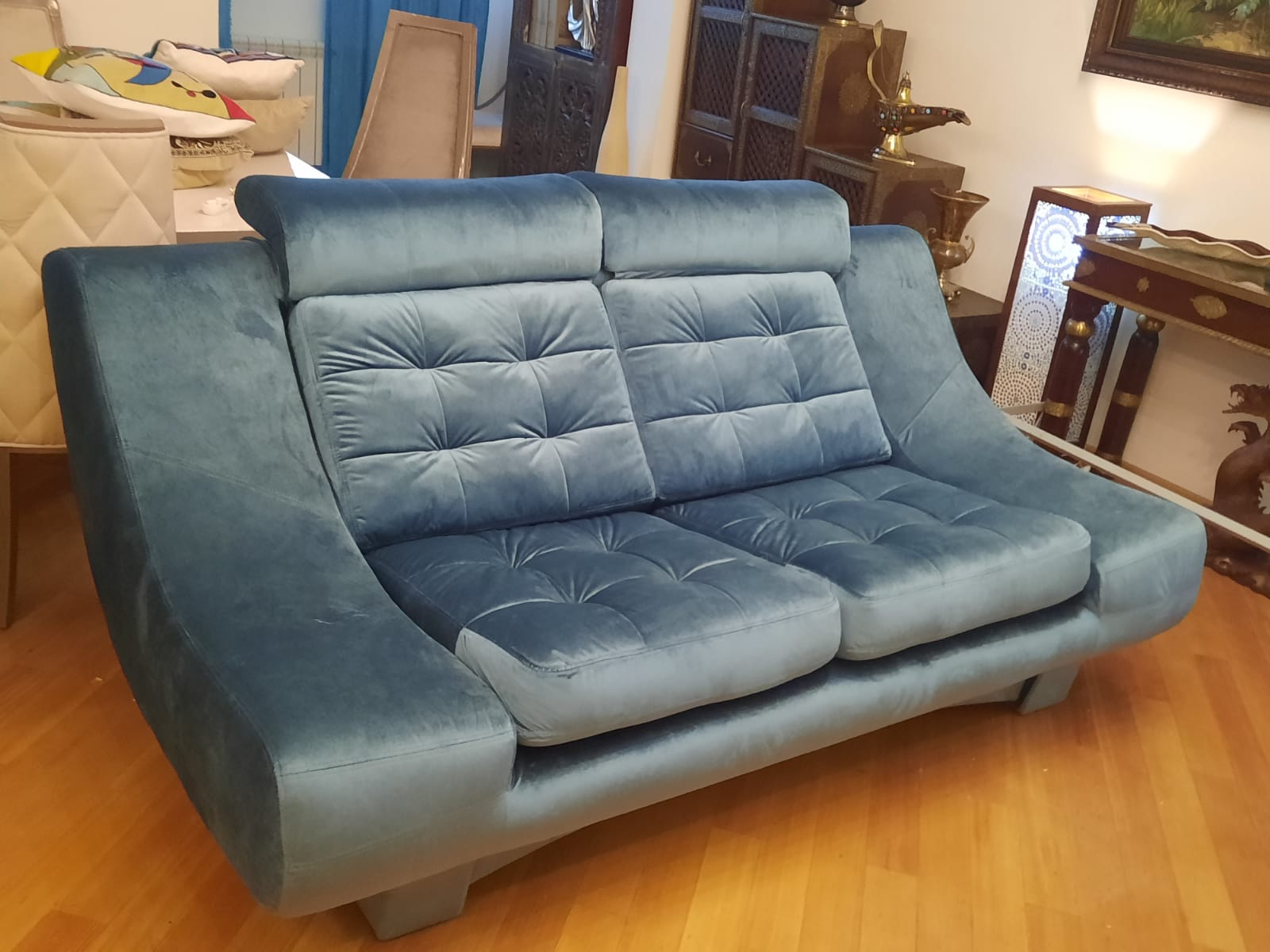 Обивка дивана на дому. Мураново